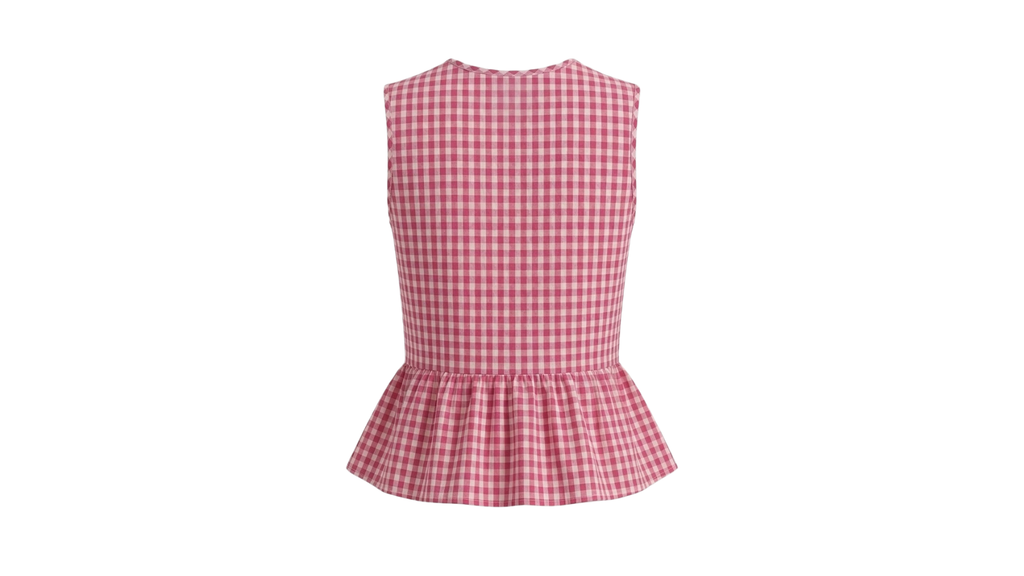 Gingham pink