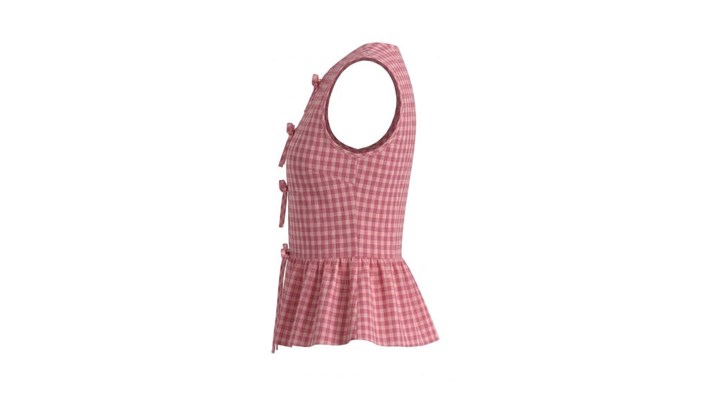 Gingham pink